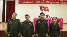 ວັນທີ 15 ກຸມພາ 2021 ກອງພັນໃຫຍ່ 642 ໄດ້ຈັດພິທີປະກາດເລື່ອນຊັ້ນໃຫ້ນາຍທະຫານຜູ້ທີ່ຄົບມາດຖານເງື່ອນໄຂ ແລະ ມີຜົນງານດີເດັ່ນ ຮອດອາຍຸການເລື່ອນຊັ້ນ, ໂດຍການເຂົ້າຮ່ວມຂອງທ່ານ ພັນເອກ ແສງທອງ ດວງວິໄລ ເລຂາຄະນະພັກ ຫົວໜ້າການທະຫານ, ມີຄະນະພັກ-ຄະນະບັນຊາກອງພັນໃຫຍ່, ກອງພັນນ້ອຍ ກອງຮ້ອຍຂື້ນກັບ ຕະຫຼອດຮອດນາຍທະຫານທີ່ໄດ້ຮັບການເລື່ອນຊັ້ນໃໝ່ [&hellip;]