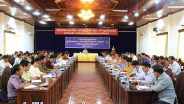 ກອງປະຊຸມ ສະຫຼຸບຖອດຖອນບົດຮຽນການກະກຽມ ແລະ ດຳເນີນການເລືອກຕັ້ງສະມາຊິກສະພາແຫ່ງຊາດ ຊຸດທີ 9 ແລະ ສະມາຊິກສະພາປະຊາຊົນແຂວງບໍລິຄຳໄຊ ຊຸດທີ 2 ໄດ້ຈັດຂຶ້ນໃນຕອນບ່າຍຂອງວັນທີ 10 ມີນາ 2021 ຢູ່ຫ້ອງປະຊຸມຫ້ອງວ່າການແຂວງ ໂດຍການເປັນປະທານຂອງທ່ານ ປອ ກອງແກ້ວ ໄຊສົງຄາມ ເຈົ້າແຂວງບໍລິຄຳໄຊ. [&hellip;]