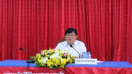ພິທີເຜີຍແຜ່ບາງມາດຕາ ຂອງດຳລັດ ເລກທີ 138/ລບ, ລົງວັນທີ 3 ມີນາ 2021 ກ່ຽວກັບວຽກງານຮັກສາຄວາມປອດໄພ ໄດ້ຈັດຂຶ້ນໃນຕອນເຊົ້າຂອງວັນທີ 23 ມີນາ 2021 ຢູ່ສະໂມສອນໃຫຍ່ ຂອງກອງບັນຊາການປ້ອງກັນຄວາມສະຫງົບແຂວງບໍລິຄຳໄຊ, ໃຫ້ກຽດເຜີຍແຜ່ໂດຍ ທ່ານ ບຸນເສັງ ປະທຳມະວົງ ຮອງເຈົ້າແຂວງບໍລິຄຳໄຊ, [&hellip;]