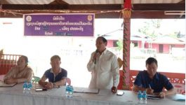 ເພື່ອເຮັດໃຫ້ການສຳຫລວດ ແລະ ອອກໃບຕາດິນ ແບບເປັນລະບົບ ໄດ້ຮັບການຈັດຕັ້ງດ້ວຍຜົນສຳເລັດສູງ ໃນຕອນເຊົ້າວັນທີ 3 ມີນາ 2021 ຢູ່ທີ່ອາຣາມວັດຂອງບ້ານນານ້ຳ ເມືອງປາກກະດິງ ແຂວງບໍລິຄຳໄຊ ໄດ້ເປີດພິທີ ການຂຶ້ນທະບຽນທີ່ດິນ ໂດຍເປັນກຽດເຂົ້າຮ່ວມຂອງ ທ່ານ ພົງສະຫວັດ ຄຳສຸກຖາວົງ ຮອງເຈົ້າເມືອງປາກກະດິງ. ໃນພິທີ [&hellip;]