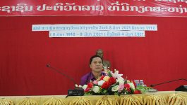   ໃນວັນທີ 4 ມີນາ 2021 ຢູ່ທີ່ຫ້ອງປະຊຸມໃຫຍ່ຂອງຫ້ອງວ່າການປົກຄອງ ເມືອງທ່າພະບາດ ແຂວງບໍລິຄຳໄຊ ໄດ້ຈັດພິທີ ປະຖະກະຖາ ຫວນຄືນວັນແມ່ຍິງສາກົນ 8 ມີນາ ຄົບຮອບ 111 ປີ ໂດຍໃຫ້ກຽດຫວນຄືນວັນສຳຄັນໃນຄັ້ງນີ້ ຂອງ ທ່ານ ພັທ [&hellip;]