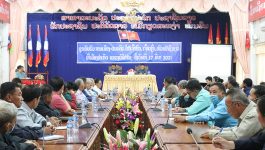 ໃນວັນທີ 17 ມີນາ 2021 ນີ້ ຢູ່ທີ່ຫ້ອງປະຊຸມຊັ້ນ 3 ຫ້ອງວ່າການເມືອງຄຳເກີດ ແຂວງບໍລິຄຳໄຊ ໄດ້ຈັດຊຸດອົບຮົມການເມືອງ-ແນວຄິດໃຫ້ແກ່ເຈົ້າກົກ-ເຈົ້າເຫຼົ່າ, ຫົວໜ້າຊີງຊາວຂຶ້ນ. ພາຍໃຕ້ການເປັນປະທານຂອງທ່ານ ເພັດສະໃໝ ໄຊຍະທິຈັກ ເລຂາພັກເມືອງ-ເຈົ້າເມືອງຄຳເກີດ, ໃຫ້ກຽດເຂົ້າຮ່ວມໂດຍທ່ານ ວົງສີ ທອງສີອິນທິປັນຍາ ຄະນະປະຈຳພັກແຂວງ, ຫົວໜ້າຄະນະໂຄສະນາອົບຮົມແຂວງບໍລິຄຳໄຊ, [&hellip;]