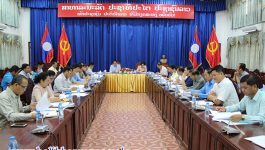 ກອງປະຊຸມປຶກສາຫາລື ແຜນສ້າງນິຕິກຳຂັ້ນແຂວງ ປະຈຳ 5 ປີ ( 2021 – 2025 ) ໄດ້ຈັດຂຶ້ນໃນຕອນເຊົ້າຂອງວັນທີ 5 ເມສາ 2021 ຢູ່ຫ້ອງປະຊຸມຫ້ອງວ່າການແຂວງ ໂດຍການເຂົ້າຮ່ວມເປັນປະທານຂອງທ່ານ ຄໍາແຫວນ ປັນຍານຸວົງ ຮອງເຈົ້າແຂວງບໍລິຄຳໄຊ, ທ່ານນາງ [&hellip;]