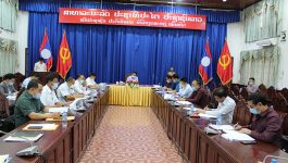 ກອງປະຊຸມ ສະຫຼຸບວຽກງານສົ່ງເສີມການລົງທຶນພາກເອກະຊົນພາຍໃນ ແລະ ຕ່າງປະເທດ ປະຈຳປີ 2020 ແລະ ທິດທາງແຜນການ 2021 ໄດ້ຈັດຂຶ້ນໃນຕອນເຊົ້າຂອງວັນທີ 26 ພຶດສະພາ 2021 ຢູ່ຫ້ອງປະຊຸມຫ້ອງວ່າການແຂວງ ໂດຍພາຍໃຕ້ການເປັນປະທານຂອງທ່ານ ປອ ກອງແກ້ວ ໄຊສົງຄາມ ເຈົ້າແຂວງບໍລິຄຳໄຊ, ມີຮອງເຈົ້າແຂວງ, [&hellip;]
