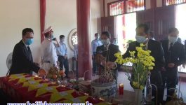ໃນຕອນບ່າຍຂອງວັນທີ 5 ພຶດສະພາ 2021 ຢູ່ຫໍບູຊາອັດຖິທະຫານອາສາສະໝັກ ແລະ ຊ່ຽວຊານຫວຽດນາມ ທ່ານ ປອ ກອງແກ້ວ ໄຊສົງຄາມ ເຈົ້າແຂວງບໍລິຄຳໄຊ ພ້ອມດ້ວຍຄະນະ ໄດ້ເຂົ້າວາງພວງມາລາອັດຖິທະຫານອາສາສະໝັກ ແລະ ຊ່ຽວຊານຫວຽດນາມທີ່ເສຍສະຫຼະຊີວິດໃນປາງສົງຄາມຢູ່ລາວ ເພື່ອຈະໄດ້ຈັດສົ່ງກັບຄືນປະເທດ. ຈາກນັ້ນ ຄະນະປະຕິບັດງານພິເສດແຂວງບໍລິຄຳໄຊ ສ.ປ.ປ [&hellip;]