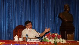 ກອງປະຊຸມເຊື່ອມຊຶມ ແລະ ຜັນຂະຫຍາຍມະຕິ ກອງປະຊຸມໃຫຍ່ຜູ້ແທນທົ່ວປະເທດ ຄັ້ງທີ XI ຂອງພັກປະຊາຊົນປະຕິວັດລາວ ທົ່ວຂົງເຂດເສດຖະກິດ ໄດ້ຈັດຂຶ້ນໃນວັນທີ 20 ພຶດສະພາ 2021 ຢູ່ສະໂມສອນໃຫຍ່ຂອງແຂວງ, ໃຫ້ກຽດເຜີຍແຜ່ເອກະສານໂດຍ ສະຫາຍ ບຸນເສັງ ປະທຳມະວົງ ຄະນະປະຈຳພັກແຂວງ ຮອງເຈົ້າແຂວງບໍລິຄຳໄຊ ມີຄະນະພັກ, [&hellip;]