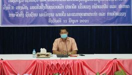 ໃນຕອນເຊົ້າຂອງວັນທີ 11 ມິຖຸນາ 2021 ພະແນກອຸດສາຫະກຳ ແລະ ການຄ້າແຂວງ ໄດ້ຈັດກອງປະຊຸມເຊື່ອມຊຶມ ແລະ ຜັນຂະຫຍາຍມະຕິ ກອງປະຊຸມໃຫຍ່ຜູ້ແທນທົ່ວປະເທດ ຄັ້ງທີ XI ຂອງພັກປະຊາຊົນປະຕິວັດລາວ ຂຶ້ນ ຢູ່ຫ້ອງປະຊຸມຂອງສະພາປະຊາຊົນແຂວງ, ໃຫ້ກຽດເຜີຍແຜ່ເອກະສານໂດຍ ສະຫາຍ ໄກສອນ ຈັນສີນາ [&hellip;]