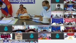 ກອງປະຊຸມທາງໄກຜ່ານລະບົບວີດີໂອຄອນເຟີເຣັ້ນ ລະຫວ່າງກຳມາທິການວຽງານສະມາຊິກສະພາແຫ່ງຊາດ ແລະ ຄະນະສະມາຊິກສະພາແຫ່ງຊາດປະຈຳເຂດເລືອກຕັ້ງ ໄດ້ຈັດຂຶ້ນໃນວັນທີ 01 ມິຖຸນາ 2021 ໂດຍການເປັນປະທານຂອງທ່ານ ຄຳໃບ ດຳລັດ ກຳມະການສູນກາງພັກ, ຮອງປະທານສະພາແຫ່ງຊາດ, ມີປະທານ, ຮອງປະທານສະພາປະຊາຊົນແຂວງ ທົ່ວປະເທດເຂົ້າຮ່ວມ, ສ່ວນແຂວງບໍລິຄຳໄຊ ໂດຍເປັນກຽດເຂົ້າຮ່ວມຂອງທ່ານ ປອ ສຸວັນນີ [&hellip;]