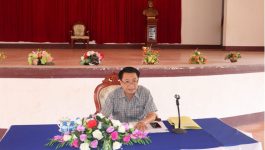 ໃນຕອນເຊົ້າຂອງວັນທີ 11 ມິຖຸນາ 2021 ຢູ່ທີ່ສະໂມສອນຫ້ອງວ່າການ ເມືອງໄຊຈຳພອນ ແຂວງບໍລິຄຳໄຊ ໄດ້ເປີດກອງປະຊຸມ ທົບທວນແຜນ 5 ປີ ແຕ່ປີ 2020 – 2024 ໂດຍການເປັນປະທານຂອງທ່ານ ໂກ່ ໄຊສົມບັດ ເຈົ້າເມືອງໄຊຈຳພອນ. ກອງປະຊຸມ [&hellip;]