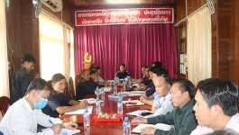 ໃນວັນທີ 15 ມິຖຸນາ 2021 ຢູ່ຫ້ອງປະຊຸມຊັ້ນ II ຫ້ອງວ່າການເມືອງວຽງທອງ ແຂວງບໍລິຄໍາໄຊ ທ່ານ ປອ ດວງຕາ ມໍລະຄາສຸກ ຄະນະປະຈໍາພັກແຂວງ ປະທານກວດກາພັກ-ລັດແຂວງ ໄດ້ລົງຊຸກຍູ້ຕິດຕາມການປະຕິບັດວຽກງານຂອງພະນັກງານກວດກາພັກ-ລັດເມືອງວຽງທອງ ເຊີ່ງມີພະນັກງານຫ້ອງການກວດກາພັກ-ລັດ ແລະ ພະນັກງານຜູ້ທີ່ເຮັດວຽກງານກວດກາຢູ່ແຕ່ລະຫ້ອງການອອ້ມຂ້າງເມືອງ ເຂົ້າຮ່ວມ. ຈຸດປະສົງໃນການລົງຊຸກຍູ້ຄັ້ງນີ້ [&hellip;]