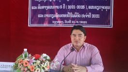 ໃນວັນທີ 21 ມີຖຸນາ 2021 ທີ່ຫ້ອງປະຊຸມຊັ້ນ III ຫ້ອງວ່າການ ເມືອງວຽງທອງ ແຂວງບໍລິຄຳໄຊ ໄດ້ຈັດກອງປະຊຸມສະຫຼຸບວຽກງານຄຸ້ມຄອງໄພພິບັດ 5 ປີ (2016-2020) ແລະ ທິດທາງແຜນການ 5 ປີ (2021-2025), ແຜນວຽກຈຸດສຸມ ແລະ [&hellip;]