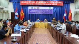ກອງປະຊຸມສະຫຼຸບການຈັດຕັ້ງປະຕິບັດວຽກງານ ຂອງຄະນະກຳມະການ 3 ຝ່າຍຂັ້ນແຂວງ ກ່ຽວກັບວຽກງານສາຍພົວພັນແຮງງານ ປະຈຳປີ 2020 ແລະ ທິດທາງແຜນການ 2021 ໄດ້ຈັດຂຶ້ນໃນຕອນເຊົ້າຂອງວັນທີ 2 ກໍລະກົດ 2021 ຢູ່ຫ້ອງປະຊຸມຫ້ອງວ່າການແຂວງ ໂດຍການເຂົ້າຮ່ວມເປັນປະທານຂອງທ່ານ ວັນວິໄລ ແດນພູຫຼວງ ຮອງເລຂາພັກແຂວງ, ທ່ານ [&hellip;]