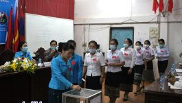 ກອງປະຊຸມໃຫຍ່ ສະມາຊິກແມ່ຍິງໜ່ວຍໂຮງຮຽນການເມືອງ ແລະ ການປົກຄອງແຂວງບໍລິຄຳໄຊ ຄັ້ງທີ IV ໄດ້ຈັດຂຶ້ນໃນວັນທີ 16 ກໍລະກົດ 2021 ຢູ່ໂຮງຮຽນການເມືອງ-ການປົກຄອງແຂວງ, ເປັນປະທານໂດຍ ສະຫາຍ ນາງ ຄອນສະຫວັນ ສີສຸວັນ ປະທານໜ່ວຍແມ່ຍິງ ໂຮງຮຽນການເມືອງ ແລະ ການປົກຄອງແຂວງ, [&hellip;]