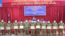 ໃນວັນທີ 16 ກໍລະກົດ 2021 ຢູ່ຫ້ອງປະຊຸມກອງບັນຊາການ ປກສ ແຂວງບໍລິຄຳໄຊ ໄດ້ຈັດພິທີມອບ-ຮັບໃບຢັ້ງຢືນຊາວໜຸ່ມ 4 ບຸກຂຶ້ນ ໂດຍການເປັນປະທານຂອງສະຫາຍ ພັທ ກອງລະສັກ ສີສຸກລາດ ຄະນະປະຈຳຊາວໜຸ່ມແຂວງ, ເລຂາຊາວໜຸ່ມຮາກຖານກອງບັນຊາການ ປກສ ແຂວງ, ເປັນກຽດເຂົ້າຮ່ວມໂດຍ ສະຫາຍ [&hellip;]