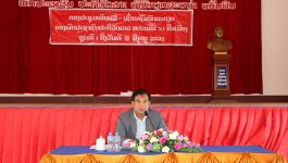 ໃນຕອນເຊົ້າຂອງວັນທີ 17 ສິງຫາ 2021 ຢູ່ທີ່ສະໂມສອນຫຼັງໃໝ່ຫ້ອງວ່າການເມືອງໄຊຈຳພອນ ໄດ້ຈັດກອງປະຊຸມ ເຜີຍແຜ່ກົດລະບຽບພັກປະຊາຊົນປະຕິວັດລາວ ສະໄໝທີ XI ຂື້ນ ໂດຍການເປັນປະທານຂອງທ່ານ ເລື່ອນວິໄລ ຈັນທະລາພັນ ຄະນະປະຈຳພັກແຂວງ, ສະມາຊິກສະພາແຫ່ງຊາດ, ຮອງປະທານສະພາປະຊາຊົນແຂວງບໍລິຄຳໄຊ, ມີຄະນະປະຈຳພັກເມືອງ, ກຳມະການພັກເມືອງ, ເລຂາຄະນະຮາກຖານ, ເລຂາຄະນະໜ່ວຍຮາກຖານ, [&hellip;]