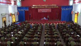 ຕອນເຊົ້າ ວັນທີ 27 ສິງຫາ 2021 ຢູທີ່ຫ້ອງປະຊຸມເບີ 01 ກອງບັນຊາການ ປກສ ແຂວງ ບໍລິຄໍາໄຊ ໄດ້ຈັດພິທີປະກາດ ຍົກຍ້າຍ – ແຕ່ງຕັ້ງ ພະນັກງານຂັ້ນນໍາພາ-ບັນຊາ ທົ່ວກອງບັນຊາການ ປກສ, ໃຫ້ກຽດເຂົ້າຮ່ວມເປັນປະທານ ໂດຍທ່ານ [&hellip;]