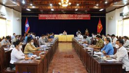 ກອງປະຊຸມປຶກສາຫາລື ການຈັດຕັ້ງປະຕິບັດຜັນຂະຫຍາຍວາລະແຫ່ງຊາດ ກ່ຽວກັບມາດຕະການແກ້ໄຂຄວາມຫຍຸ້ງຍາກດ້ານເສດຖະກິດ -ການເງິນ ແລະ ການສະກັດກັ້ນແກ້ໄຂບັນຫາຢາເສບຕິດ ໄດ້ຈັດຂຶ້ນໃນຕອນບ່າຍວັນທີ 6 ກັນຍາ 2021 ຢູ່ຫ້ອງປະຊຸມຫ້ອງວ່າການແຂວງ ພາຍໃຕ້ການເປັນປະທານຂອງທ່ານ ປອ ກອງແກ້ວ ໄຊສົງຄາມ ກໍາມະການສູນກາງພັກ ເລຂາພັກແຂວງ ເຈົ້າແຂວງບໍລິຄໍາໄຊ, ມີຄະນະບໍລິຫານງານພັກແຂວງ, ສະພາປະຊາຊົນແຂວງ, [&hellip;]