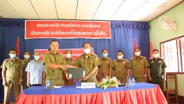 ໃນວັນທີ 02 ກັນຍາ 2021 ກອງບັນຊາການ ປກສ ແຂວງບໍລິຄໍາໄຊ ໄດ້ຈັດພິທີມອບ-ຮັບໜ້າທີ່ ຢູ່ບັນດາຫ້ອງ, ກອງ, ປກສ ເມືອງ ໃນນີ້ມີຫ້ອງສັນຕິບານ, ກອງພັນປ້ອງກັນເຄື່ອນທີ່ ແລະ ປກສ ເມືອງບໍລິຄັນ ໃຫ້ກຽດເຂົ້າຮ່ວມໂດຍທ່ານ ພັອ ກົງຈັນ [&hellip;]