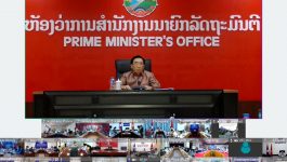 ການພົບປະສື່ມວນຊົນທົ່ວປະເທດ ໃນຮູບແບບທາງໄກ ຂອງທ່ານນາຍົກລັດຖະມົນຕີ ໄດ້ຈັດຂຶ້ນໃນວັນທີ 6 ຕຸລາ 2021 ຢູ່ສຳນັກງານນາຍົກລັດຖະມົນຕີ ໂດຍການເປັນປະທານຂອງທ່ານ ພັນຄຳ ວິພາວັນ ນາຍົກລັດຖະມົນຕີ ແຫ່ງ ສປປ ລາວ. ຈຸດປະສົງ ເພື່ອແລກປ່ຽນຄວາມຄິດເຫັນ ແລະ ບາງບັນຫາທີ່ປິ່ນອ້ອມ ກ່ຽວກັບການລະບາດຂອງພະຍາດໂຄວິດ-19 [&hellip;]