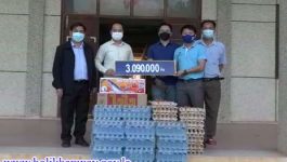 ໃນວັນທີ 12 ຕຸລາ 2021 ນີ້ ຢູ່ຫ້ອງວ່າການແຂວງບໍລິຄໍາໄຊ ທ່ານ ຈົງລວຍ ຄໍາຈະເລີນ ຕ່າງໜ້າບໍລິສັດ ທະວີຟາມ ໄດ້ນໍາເອົາເຄື່ອງອຸປະໂພກ-ບໍລິໂພດ ເປັນຕົ້ນແມ່ນ ໝີ່ສໍາເລັດຮູບ, ໄຂ່ໄກ່, ປາກະປ໋ອງ ແລະ ນໍ້າດື່ມ ລວມມູນຄ່າ 3 [&hellip;]