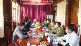 ໃນວັນທີ 13 ພະຈິກ 2021 ຜ່ານມານີ້ ຢູ່ຫ້ອງປະຊຸມຫ້ອງວ່າການເມືອງ ວຽງທອງ ແຂວງ ບໍລິຄໍາໄຊ ໄດ້ມີກອງປະຊຸມປືກສາຫາລືກ່ຽວກັບການກໍ່ສ້າງຫ້ອງການກຸ່ມທີ່ມີສາຍແດນຕິດກັບປະເທດ ສສ ຫວຽດນາມ ພາຍໃນ 2 ເມືອງ ຄື: ເມືອງວຽງທອງ ແລະ ເມືອງໄຊຈຳພອນ ໂດຍການເຂົ້າຮ່ວມ [&hellip;]