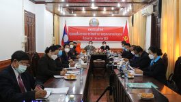ກອງປະຊຸມໃຫຍ່ ຜູ້ແທນທົ່ວປະເທດ ຄັ້ງທີ XI ຂອງແນວລາວສ້າງຊາດ ຜ່ານລະບົບວີດີໂອຄອນເຟີເຣັ້ນ ໄດ້ຈັດຂຶ້ນໃນຕອນເຊົ້າຂອງວັນທີ 25 ພະຈິກ 2021 ພາຍໃຕ້ການເປັນປະທານຂອງສະຫາຍ ປອ ສິນລະວົງ ຄຸດໄພທູນ ກຳມະການກົມການເມືອງສູນກາງພັກ, ປະທານສູນກາງແນວລາວສ້າງຊາດ, ເປັນກຽດເຂົ້າຮ່ວມຂອງສະຫາຍ ທອງລຸນ ສີສຸລິດ ເລຂາທິການໃຫຍ່ຄະນະບໍລິຫານງານສູນກາງພັກ, [&hellip;]