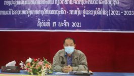     ຕອນເຊົ້າຂອງວັນທີ 17 ພະຈິກ 2021 ຢູ່ຫ້ອງປະຊຸມຊັ້ນ III ຫ້ອງວ່າການເມືອງວຽງທອງ, ແຂວງບໍລິຄໍາໄຊ ໄດ້ຈັດກອງປະຊຸມເຜີຍແຜ່ບັນດາເອກະສານກ່ຽວກັບການຈັດຕັ້ງປະຕິບັດວາລະແຫ່ງຊາດ ວ່າດ້ວຍການແກ້ໄຂຄວາມຫຍູ້ງຍາກທາງດ້ານເສດຖະກິດ-ການເງິນ ຢູ່ແຂວງບໍລິຄໍາໄຊ ໂດຍການເປັນປະທານຂອງ ທ່ານ ໃສຄໍາ ທອງລັດ ກໍາມະການພັກແຂວງ, ຮອງປະທານສະພາປະຊາຊົນແຂວງບໍລິຄໍາໄຊ, ມີເລຂາພັກເມືອງ-ເຈົ້າເມືອງ, ບັນດາຄະນະປະຈໍາພັກເມືອງວຽງທອງ, [&hellip;]