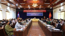 ກອງປະຊຸມອົງການປົກຄອງ ເປີດກວ້າງ ປິ 2021 ໄດ້ຈັດຂຶ້ນໃນວັນທີ 27 ທັນວາ 2021 ຢູ່ຫ້ອງວ່າການແຂວງບໍລິຄຳໄຊ ໂດຍພາຍໃຕ້ການເປັນປະທານຂອງ ທ່ານ ປອ ກອງແກ້ວ ໄຊສົງຄາມ ເຈົ້າແຂວງບໍລິຄຳໄຊ, ມີຄະນະປະຈຳພັກແຂວງ, ຫົວໜ້າພະແນກການອ້ອມຂ້າງແຂວງ ແລະ ພາກສ່ວນທີ່ກ່ຽວຂ້ອງ ເຂົ້າຮ່ວມ. [&hellip;]
