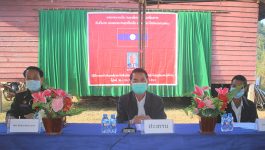 ຕອນເຊົ້າຂອງວັນທີ 30 ທັນວາ 2021 ຢູ່ບ້ານໂພນດູ່, ເມືອງວຽງທອງ, ແຂວງບໍລິຄໍາໄຊ ໄດ້ຈັດພິທີເປີດປະເມີນການສ້າງຄອບຄົວ ແລະ ບ້ານໂພນດູ່ ເປັນບ້ານປ້ອງກັນຊາດເຂັ້ມແຂງ ໂດຍເປັນກຽດເຂົ້າຮ່ວມຂອງ ທ່ານ ຄຳມອນ ໄຊພົມມີ ຮອງເລຂາພັກເມືອງວຽງທອງ ຜູ້ຊີ້ນຳວຽກງານພັກ – ພະນັກງານ, ທ່ານ [&hellip;]