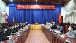 ໃນຕອນເຊົ້າຂອງວັນທີ 24 ມັງກອນ 2022 ຢູ່ຫ້ອງປະຊຸມຫ້ອງວ່າການ ແຂວງບໍລິຄຳໄຊ  ຄະນະນັກສຶກສາ ລະບົບປະລິນຍາໂທ ຮຸ່ນ XVI ສາຂາກໍ່ສ້າງພັກ ສະຖາບັນການເມືອງ ແລະ ການປົກຄອງແຫ່ງຊາດ ຈຳນວນ 11 ທ່ານ ອາຈານ 3 ທ່ານ [&hellip;]