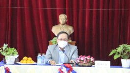 ພິທີພົບປະໂອ້ລົມຂອງທ່ານ ລັນ ແສງອາພອນ ຮອງລັດຖະມົນຕີກະຊວງໂຍທາທິການ ແລະ ຂົນສົ່ງ ໄດ້ຈັດຂຶ້ນໃນຕອນບ່າຍຂອງວັນທີ 7 ມັງກອນ 2022 ຢູ່ຫ້ອງປະຊຸມຂອງພະແນກໂຍທາທິການ ແລະ ຂົນສົ່ງ ແຂວງບໍລິຄຳໄຊ, ມີຄະນະພະແນກ ຍທຂ ແຂວງ, ຂະແໜງການ, ພະນັກງານວິຊາການຈາກບັນດາໂຄງການພາຍໃນແຂວງ ເຂົ້າຮ່ວມ. [&hellip;]