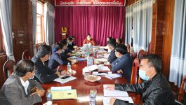    ໃນວັນທີ 25 ມັງກອນ 2021 ທະນາຄານນະໂຍບາຍ ໜ່ວຍບໍລິການປະຈໍາເມືອງວຽງທອງ, ແຂວງບໍລິຄໍາໄຊ ໄດ້ຈັດກອງປະຊຸມສະຫຼຸບວຽກງານຮອບດ້ານ ປະຈໍາປີ 2021 ແລະ ວາງທິດທາງແຜນການປະຈໍາປີ 2022 ຢູ່ຫ້ອງປະຊຸມຊັ້ນ II ຫ້ອງວ່າການເມືອງວຽງທອງ ໂດຍເປັນກຽດເຂົ້າຮ່ວມຂອງ ທ່ານ ອາລຸນສັກ [&hellip;]