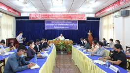 ກອງປະຊຸມສະຫຼຸບຖອດຖອນບົດຮຽນວິຊາການວຽກງານແຮງງານ ແລະ ສະຫວັດດີການສັງຄົມ ແຂວງບໍລິຄຳໄຊ ປະຈຳປີ 2021 ໄດ້ຈັດຂຶ້ນໃນຕອນເຊົ້າຂອງວັນທີ 28 ກຸມພາ 2022 ຢູ່ຫ້ອງປະຊຸມຂອງພະແນກແຮງງານ ແລະ ສະຫວັດດີການສັງຄົມແຂວງ ໂດຍການເປັນປະທານຂອງທ່ານ ແສງເພັດ ມູນລະໄມ ຮັກສາການຫົວໜ້າພະແນກແຮງງານ ແລະ ສະຫວັດດີການສັງຄົມແຂວງ, ມີຄະນະພະແນກ [&hellip;]