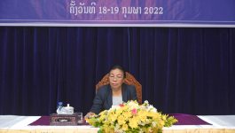 ໃນຕອນເຊົ້າຂອງວັນທີ 19 ກຸມພາ 2022 ຢູ່ຫ້ອງປະຊຸມຂອງຫ້ອງວ່າການແຂວງບໍລິຄຳໄຊ ທ່ານ ປອ ນາງ ສູນທອນ ໄຊຍະຈັກ ຄະນະເລຂາທິການສູນກາງພັກ ຮອງປະທານສະພາແຫ່ງຊາດ ພ້ອມດ້ວຍຄະນະ ໄດ້ມາເຄື່ອນໄຫວຢ້ຽມຢາມ ແລະ ເຮັດວຽກຢູ່ແຂວງບໍລິຄຳໄຊ, ເປັນກຽດຕ້ອນຮັບໂດຍ ທ່ານ ປອ ກອງແກ້ວ [&hellip;]