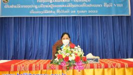 ໃນວັນທີ 28 ກຸມພາ 2022 ຢູ່ຫ້ອງຮັບຮອງຂອງແຂວງ ທ່ານ ປອ ກອງແກ້ວ ໄຊສົງຄາມ ກໍາມະການສູນກາງພັກ ເລຂາພັກແຂວງ ເຈົ້າແຂວງບໍລິຄໍາໄຊ ພ້ອມດ້ວຍຄະນະ ໄດ້ເປັນກຽດຕ້ອນຮັບ ທ່ານ ນາງ ອິນລາວັນ ແກ້ວບຸນພັນ ກໍາມະການສູນກາງພັກ ປະທານຄະນະບໍລິຫານງານສູນກາງສະຫະພັນແມ່ຍິງລາວ [&hellip;]