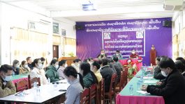 ໃນວັນທີ 3 ກຸມພາ 2022 ນີ້ ຢູ່ທີ່ຫ້ອງປະຊຸມຫ້ອງການສາທາລະນະສຸກເມືອງຄໍາເກີດ ໄດ້ຈັດກອງປະຊຸມສະຫຼຸບການຈັດຕັ້ງປະຕິບັດວຽກງານສາທາລະນະສຸກເມືອງປະຈຳປີ 2021 ແລະ ທິດທາງແຜນການປີ 2022 ຂຶ້ນ, ເປັນກຽດເຂົ້າຮ່ວມຂອງທ່ານ ສອນໄຊ ປັນຍານຸວົງ  ຫົວໜ້າພະແນກສາທາລະນະສຸກແຂວງບໍລິຄຳໄຊ, ທ່ານ ຜາສຸກ ຈຸມມາລາວົງ ຮອງເຈົ້າເມືອງຄຳເກີດ, [&hellip;]