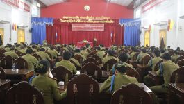           ວັນທີ 03 ກຸມພາ 2022 ນີ້ ຫ້ອງສັນຕິບານ ກອງບັນຊາການ ປກສ ແຂວງ ບໍລິຄໍາໄຊ ໄດ້ເປີດກອງປະຊຸມສະຫຼຸບວຽກງານວິຊາສະເພາະ ປະຈໍາປີ 2021 ແລະ ທິດທາງແຜນການ ປີ 2022 ເປັນປະທານໂດຍ ທ່ານ [&hellip;]