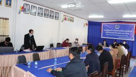      ໃນ​ວັນ​ທີ 24 ກຸມ​ພາ 2022 ຢູ່​ທີ່​ຫ້ອງ​ປະ​ຊຸມ​ຫ້ອງການສາ​ທາ​ລະ​ນະ​ສຸກ ​ເມືອງວຽງ​ທອງ ແຂວງ​ບໍ​ລິ​ຄຳ​ໄຊ ໄດ້​ຈັດກອງ​ປະ​ຊຸມ​ປືກ​ສາ​ຫາ​ລື ການ​ສ້າງ​ສວນ​ອະ​ນຸ​ລັກ​ຊີ​ວະ​ນາໆພັນ ​ທີ່​ເປັນ​ຢາ​ແຫ່ງ​ໃໝ່ ( ເຂດ​ຕາ​ດກູ້ ) ໂດຍ​ການ​ເຂົ້າ​ຮ່ວມ​ຂອງ​ທ່ານ ບົວ​ພັນ ອີນ​ຄຳ​ມະ​ວົງ ຮອງ​ເຈົ້າ​ເມືອງວຽງ​ທອງ, ທ່ານ ປອ [&hellip;]