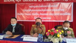      ກອງປະຊຸມ ປະເມີນຜົນການຈັດຕັ້ງປະຕິບັດ ວຽກງານກໍ່ສ້າງຮາກຖານການເມືອງພັດທະນາຈຸດສຸມເຂດໃຈກາງ 04 ບ້ານຂອງເມືອງ ວຽງທອງ ມີ ຄື: ບ້ານນາໂທ, ຜາບໍ່, ສີວິໄລ ແລະ ບ້ານຜາຂອດ ໄດ້ຈັດຂື້ນໃນວັນທີ 24 ກຸມພາ 2022 ຢູ່ຫ້ອງປະຊຸມກອງບັນຊາການ ປກສ [&hellip;]
