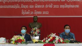 ວັນທີ 28 ມັງກອນ 2022 ຢູ່ທີ່ຫ້ອງປະຊຸມປົກຄອງ ເມືອງທ່າພະບາດ ແຂວງບໍລິຄຳໄຊ ໄດ້ຈັດກອງປະຊຸມ ສະຫຼຸບວຽກງານກໍ່ສ້າງຮາກຖານການເມືອງ ພັດທະນາຊົນນະບົດຮອບດ້ານ ແລະ ວຽກງານສາມສ້າງຕິດພັນກັບຂະບວນການແຂ່ງຂັນຮັກຊາດ ແລະ ພັດທະນາ ປະຈໍາປີ 2021 ໂດຍພາຍໃຕ້ການເປັນປະທານຂອງ ທ່ານ ວັນວິໄລ ແດນພູຫຼວງ [&hellip;]
