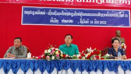   ໃນວັນທີ 10 ມີນາ 2022 ຢູ່ຫ້ອງປະຊຸມຫ້ອງວ່າການເມືອງ ທ່າພະບາດ ແຂວງບໍລິຄຳໄຊ ໄດ້ຈັດກອງປະຊຸມ ເຜີຍແຜ່-ເຊື່ມຊືມມະຕິກອງປະຊຸມໃຫຍ່ຜູ້ແທນແນວລາວສ້າງຊາດ ທົ່ວປະເທດ ຄັ້ງທີ XI ພາຍໃຕ້ການເປັນປະທານຮ່ວມຂອງທ່ານ ເຄນ ລໍມະນີ ກໍາມະການສູນກາງແນວລາວສ້າງຊາດ, ຄະນະທີ່ປຶກສາຄູ່ຮ່ວມງານແນວລາວສ້າງຊາດແຂວງ, ທ່ານ ນາງ [&hellip;]