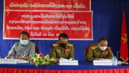 ວັນທີ 10 ມີນາ 2022  ຢູ່ທີ່ຫ້ອງປະຊຸມ ກອງບັນຊາການ ປກສ ເມືອງບໍລິຄັນ ແຂວງບໍລິຄຳໄຊ ໄດ້ເປີດກອງປະຊຸມປະເມີນຜົນ ການຈັດຕັ້ງປະຕິບັດ ວຽກງານກໍ່ສ້າງຮາກຖານການເມືອງພັດທະນາ    ຈຸດສຸມໃຈກາງ ຢູ່ 03 ບ້ານ ຄື: ບ້ານ ຜາເມືອງ, [&hellip;]