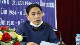 ຕອນເຊົ້າວັນທີ 18 ມີນາ 2022 ຜ່ານມານີ້, ຢູ່ທີ່ຫ້ອງປະຊຸມກຸ່ມເສດຖະກິດ ເມືອງປາກກະດິງ, ໄດ້ຈັດພິທີປາຖະກະຖາ 4 ວັນ ທີ່ມີຄວາມຫມາຍຄວາມສຳຄັນທາງປະຫວັດສາດ ເປັນຕົ້ນແມ່ນ: ວັນສ້າງຕັ້ງພັກປະຊາຊົນປະຕິວັດລາວ ຄົບຮອບ 67 ປີ(22 ມີນາ 1955-22 ມີນາ 2022), [&hellip;]