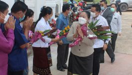   ໃນວັນທີ 17 ມີນາ 2022 ຢູ່ທີ່ຫ້ອງວ່າການ ເມືອງ ທ່າພະບາດ ໄດ້ເປັນກຽດຕ້ອນຮັບທ່ານ ນາງ ສີໃສ ລືເດດມູນສອນ ກຳມະການກົມການເມືອງສູນກາງພັກ ເລຂາທີການສູນກາງພັກ ຫົວໜ້າຄະນະຈັດຕັ້ງສູນກາງພັກ ພ້ອມດ້ວຍຄະນະ ແລະ ການນຳຂັ້ນແຂວງບໍລິຄຳໄຊ ໂດຍການຮັບຕ້ອນຂອງ ທ່ານ [&hellip;]