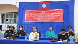 ພິທີເປີດຊຸດອົບຮົມ – ຫັດແອບ ປັບປຸງລະບຽບແຜນ ຝຶກຝົນຫລໍ່ຫລອມກຳລັງແຮງກາຍ ໃຫ້ນາຍ  ແລະ ພົນທະຫານ ແລະ ວຽກງານທະຫານທ້ອງຖີ່ນ ປະຈຳປີ 2022 ຂອງກອງບັນຊາການທະຫານ ເມືອງປາກກະດິງ ແຂວງບໍລິຄຳໄຊ ໄດ້ຈັດຂື້ນໃນຕອນເຊົ້າວັນທີ 3 ມີນາ 2022 ຢູ່ທີ່ກອງບັນຊາການຂອງຕົນ. [&hellip;]