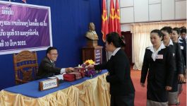 ພິທີປີດຊຸດອົບຮົມບໍາລຸງທີດສະດີການເມືອງ-ການປົກຄອງ ໄລຍະ 45 ວັນ, ຮຸ່ນທີ 53 ຂອງແຂວງ, ຮຸ່ນທີ່ 4 ໃຫ້ພະນັກງານສະມາຊີກພັກຂອງເມືອງຄໍາເກີດ ໄດ້ຈັດຂື້ນໃນວັນທີ 10 ມີນາ 2022 ຢູ່ທີ່ຫ້ອງປະຊຸມຊັ້ນ 3 ຫ້ອງວ່າການມືອງຄໍາເກີດ, ໃຫ້ກຽດເປັນປະທານໂດຍ ທ່ານ ເພັດສະໃໝ [&hellip;]