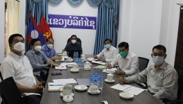 ກອງປະຊຸມ ລະດົມແນວຄວາມຄິດ ກ່ຽວກັບການແກ້ໄຂບັນຫາທາງດ້ານເສດຖະກິດ-ສັງຄົມ ແລະ ວາລະແຫ່ງຊາດກ່ຽວກັບການແກ້ໄຂຄວາມຫຍຸ້ງຍາກທາງດ້ານເສດຖະກິດ-ການເງິນ ໃນສະພາບການແຜ່ລະບາດຂອງພະຍາດໂຄວິດ-19 ແບບທາງໄກຜ່ານລະບົບວີດີໂອຄອນເຟີເຣັ້ນ ໄດ້ຈັດຂຶ້ນໃນວັນທີ 06 ເມສາ 2021 ໂດຍການເປັນປະທານຂອງທ່ານ ປອ ໄຊສົມພອນ ພົມວິຫານ ກໍາມະການກົມການເມືອງສູນກາງພັກ, ປະທານຄະນະປະຈໍາສະພາແຫ່ງຊາດ, ປະທານສະພາແຫ່ງຊາດ, ມີຮອງປະທານສະພາແຫ່ງຊາດ, ບັນດາກະຊວງ [&hellip;]