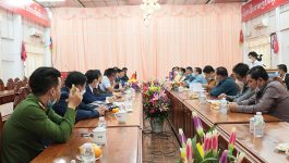         ເພື່ອເປັນການຮັດແໜ້ນຄວາມສາມັກຄີຮັກແພງ ລະຫວ່າງ ເມືອງວູ່ກວາງ ແຂວງຮ່າຕິ່ງ ສ.ສ ຫວຽດນາມ ກັບ ເມືອງຄໍາເກີດ ແຂວງ ບໍລິຄໍາໄຊ ສປປ ລາວ. ໃນວັນທີ 5 ເມສາ 2022 ນີ້, ທ່ານ ນ. [&hellip;]