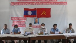      ໃນວັນທີ 1 ເມສາ 2022 ບ້ານ ເມືອງມ່ວນ, ເມືອງວຽງທອງ, ແຂວງບໍລິຄຳໄຊ ໄດ້ດຳເນີນກອງປະຊຸມໃຫຍ່ຄັ້ງທີ VI ຂອງໜ່ວຍພັກບ້ານຂື້ນ ຢູ່ສະໂມສອນໂຮງຮຽນປະຖົມຂອງບ້ານ ພາຍໃຕ້ການເປັນປະທານຂອງ ສະຫາຍ ຊຽງໃສ ວັນລະວົງ ເລຂາພັກບ້ານ – ນາຍບ້ານເມືອງມ່ວນ, [&hellip;]