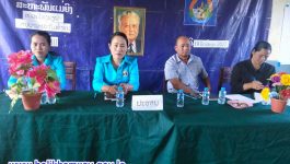 ກອງປະຊຸມໃຫຍ່ສະມາຊິກແມ່ຍິງ ໜ່ວຍໂຮງຮຽນປະຖົມ – ອານຸບານທົ່ງແປ ຄັ້ງທີ III ໄດ້ໄຂຂຶ້ນ ໃນຕອນເຊົ້າຂອງວັນທີ 19 ພຶດສະພາ 2022 ຢູ່ທີ່ຫ້ອງປະຊຸມໂຮງຮຽນ ປະຖົມ – ອານຸບານ ທົ່ງແປ ເມືອງຄຳເກີດ ແຂວງບໍລີຄຳໄຊ ໂດຍການເປັນປະທານຂອງ ທ່ານ [&hellip;]